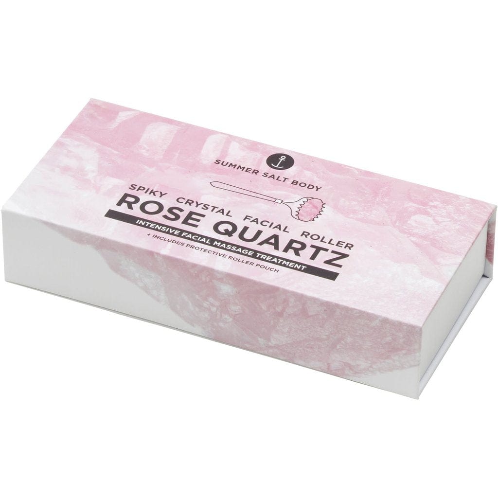 Summer Salt Body Health & Beauty Summer Salt Body Crystal Facial Roller Rose Quartz