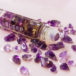 Summer Salt Body Health & Beauty Summer Salt Body Essential Oil Roller With 24K Gold Sleep - Amethyst Crystals 10ml