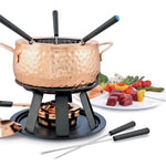 Swissmar Fondue Set Swissmar Biel 11pc Copper Fondue Set