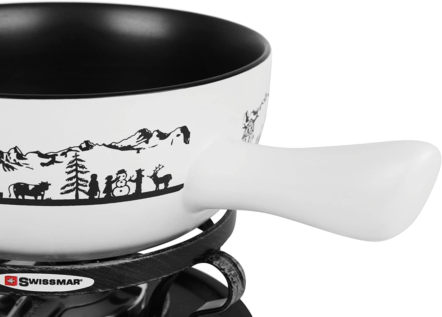 Swissmar Fondue Set Swissmar Heidi 9 Pc Ceramic Fondue Set