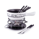 Swissmar Fondue Set Swissmar Heidi 9 Pc Ceramic Fondue Set