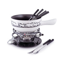 Swissmar Fondue Set Swissmar Heidi 9 Pc Ceramic Fondue Set