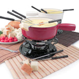 Swissmar Fondue Set Swissmar Lugano Cast Iron 9pc Fondue Set