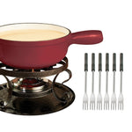 Swissmar Fondue Set Swissmar Lugano Cast Iron 9pc Fondue Set