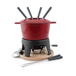 Swissmar Fondue Set Swissmar Sierra 11pc Fondue Set Cherry Red