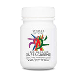 Synergy Natural Vitamins 100 Tablets Synergy Natural Organic Super Greens Tablets (Spirulina, Chlorella, Barley Grass & Wheat Grass)
