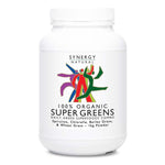 Synergy Natural Vitamins 1kg Powder Synergy Natural Organic Super Greens Powder (Spirulina, Chlorella, Barley Grass & Wheat Grass)