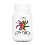 Synergy Natural Vitamins 200 Tablets Synergy Natural Organic Super Greens Tablets (Spirulina, Chlorella, Barley Grass & Wheat Grass)