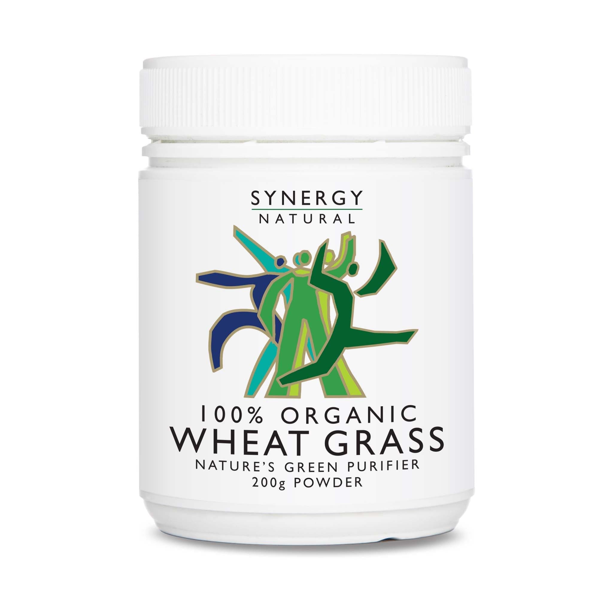 Synergy Natural Vitamins 200g Powder Synergy Natural Organic Wheat Grass Powder