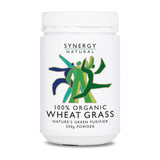 Synergy Natural Vitamins (BBD - 31/05/2025) 500g Powder Synergy Natural Organic Wheat Grass Powder