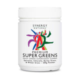 Synergy Natural Vitamins Synergy Natural Premium Super Greens (Spirulina, Chlorella, Barley Grass & Wheat Grass) Powder 200g
