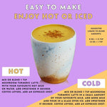 Teelixir Functional Foods Teelixir Mushroom Turmeric Latte 100g