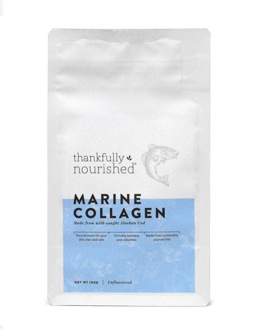 Thankfully Nourished Collagen Powder 100g Thankfully Nourished Marine Collagen Powder