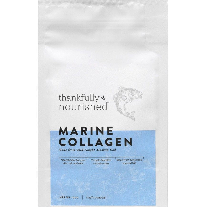 Thankfully Nourished Collagen Powder 100g Thankfully Nourished Marine Collagen Powder
