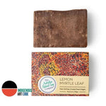 The Australian Natural Soap Company Bath & Body The Australian Natural Co Australian Bush Soap Lemon Myrtle Leaf 100g