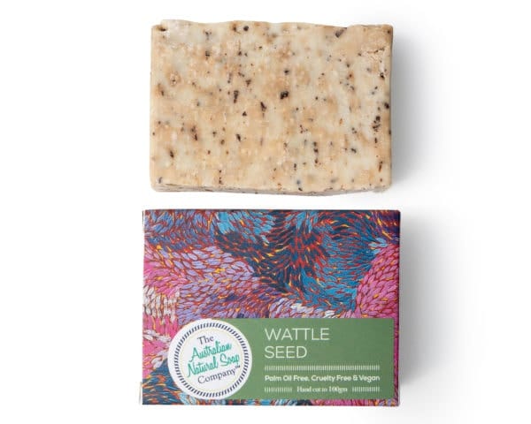 The Australian Natural Soap Company Bath & Body The Australian Natural Co Australian Bush Soap Wattle Seed 100g