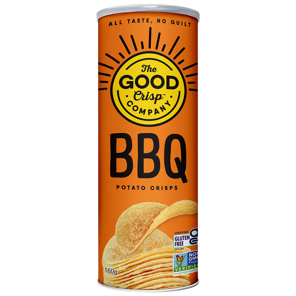 the good crisp company potato crisps bbq 160g