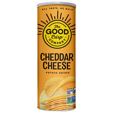 the good crisp company potato crisps cheddar cheese 160g