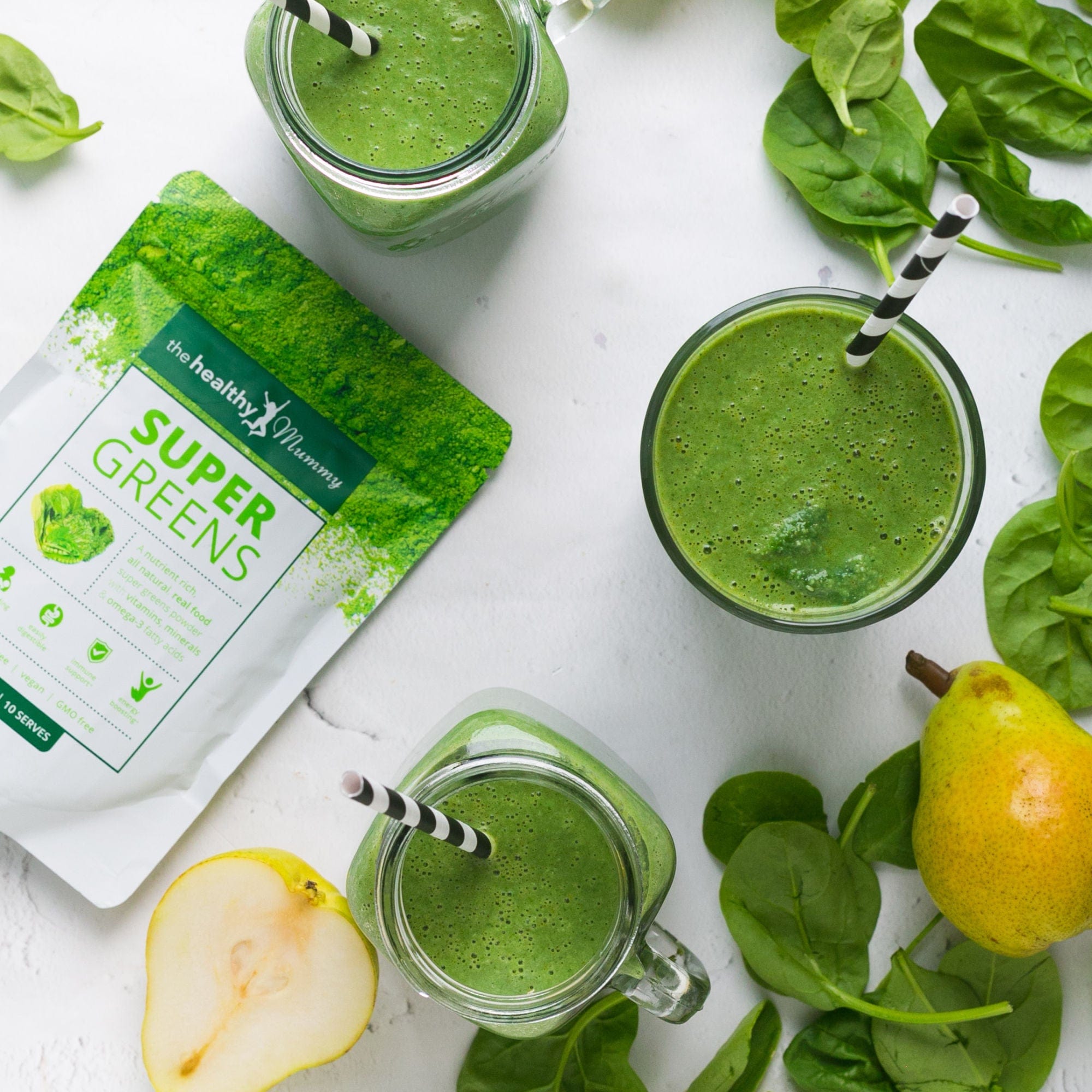 The Healthy Mummy Vitamins & Supplements The Healthy Mummy Supergreens 100g