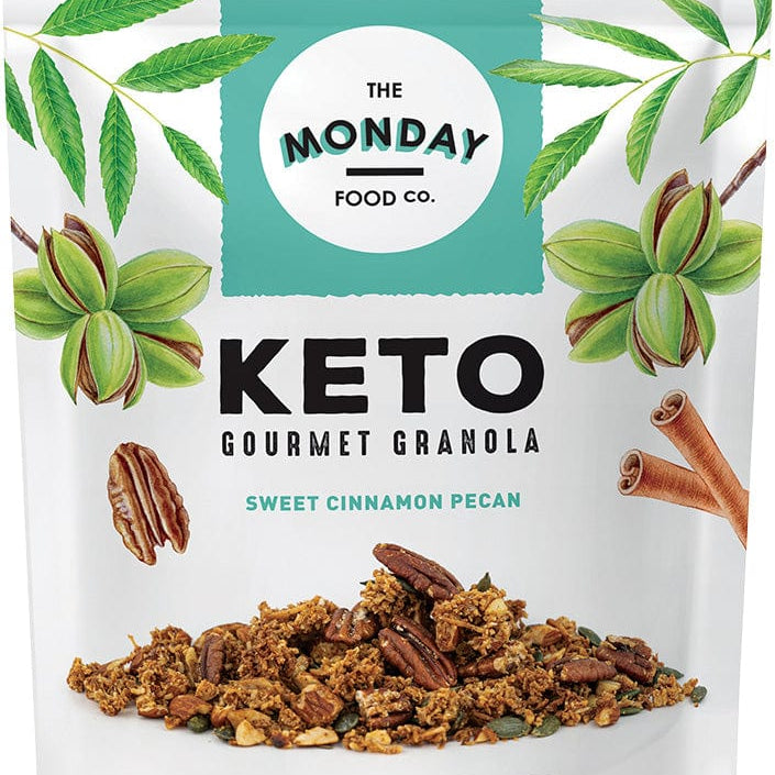The Monday Food Co Cereal & Granola 300g The Monday Food Co Keto Gourmet Granola Sweet Cinnamon Pecan
