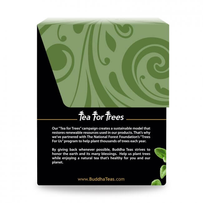 buddha organic herbal thyme leaf tea 18 sachets