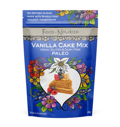 food to nourish vanilla cake mix 400g