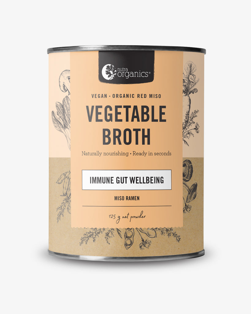 nutra organics vegetable broth miso ramen 100g