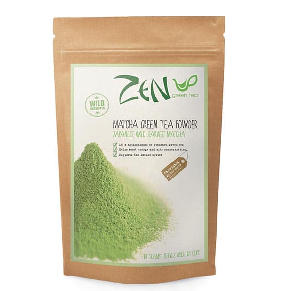 Zen Green Tea Matcha Zen Green Tea Matcha Powder 100% Japanese Harvested 60g