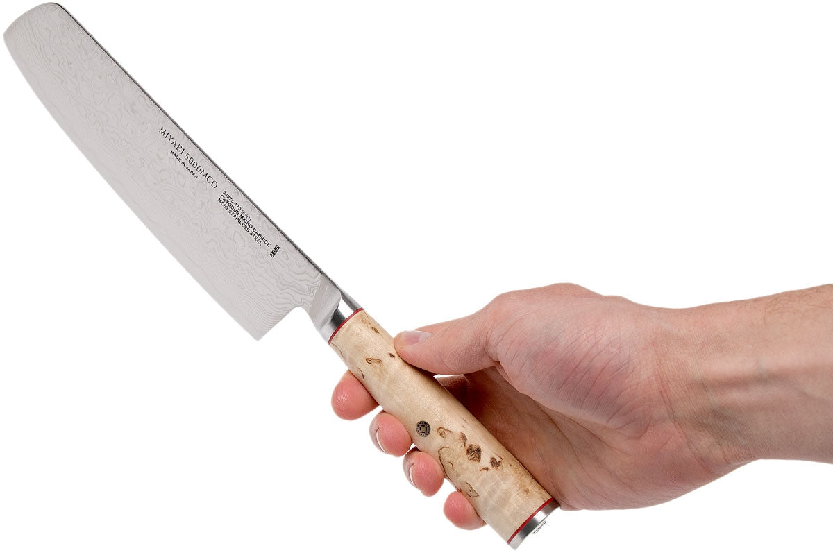 miyabi birchwood 5000mcd nakiri knife 17cm 62509