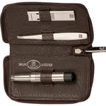 Zwilling Manicure Set Zwilling Twinox Manicure Set Zip Fastener Case Neat's Leather 3pc