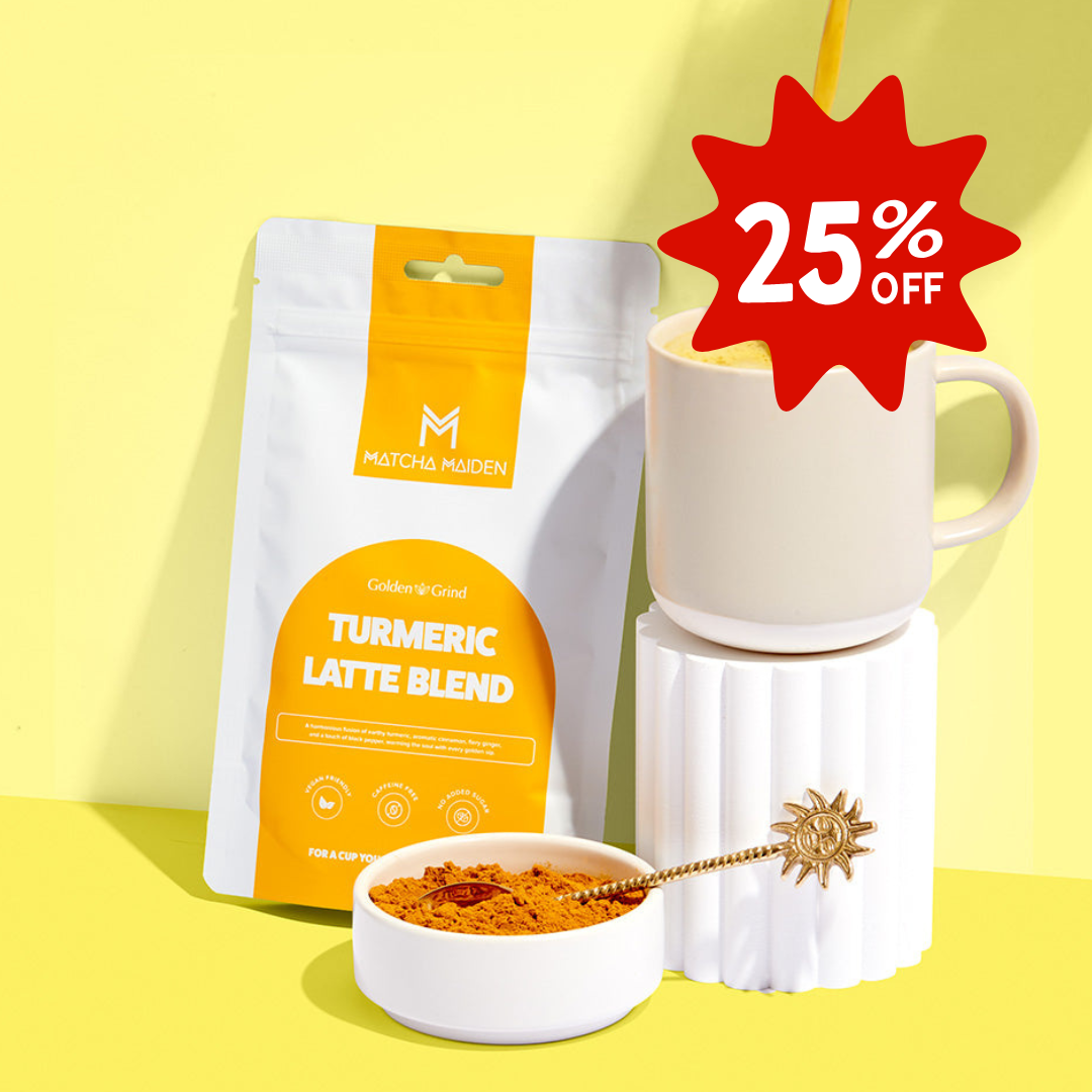 Matcha Maiden promotional brand banner